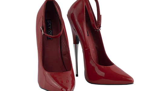 Devious Daggers Rosse, tacco 17 senza plateau, numero 39